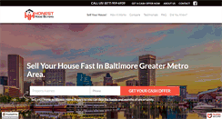 Desktop Screenshot of honesthomebuyers.com